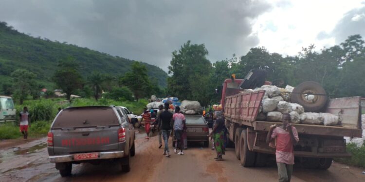 Kindia/Souguéta : un mort et 8 blessés dans un accident de la circulation