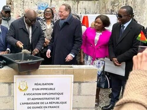 France : la Guinée construit un immeuble R+6 pour sa représentation diplomatique à Paris 