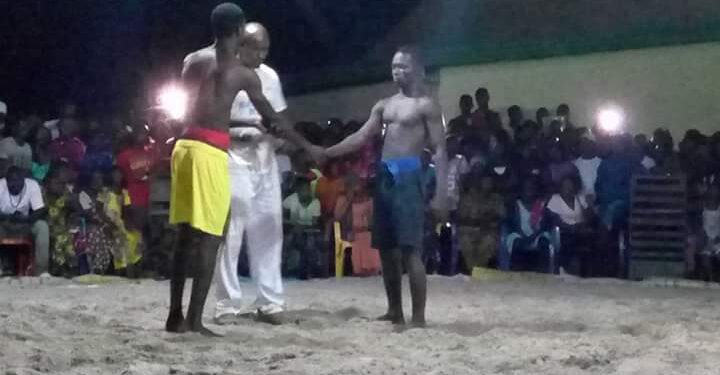 La 6ème  édition du tournoi inter scolaire de lutte traditionnelle se tient à Fria