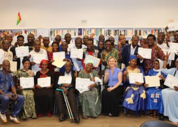 Ambassade des USA en Guinée : remise de certificats aux journalistes