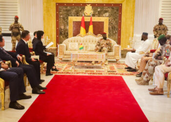 Guinée : le président du groupe China Baowu reçu en audience par le président de la transition 