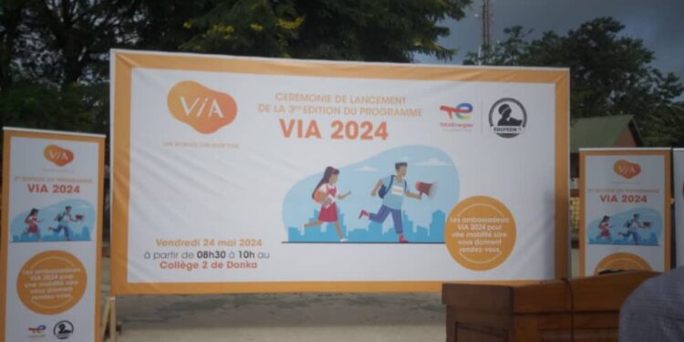 Guinée :Cérémonie de lancement de la 3ème édition du programme VIA 2024