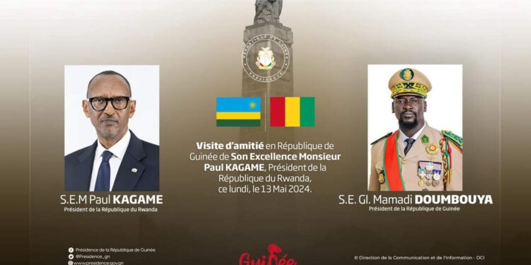 Le président Rwandais attendu à Conakry ( communiqué)