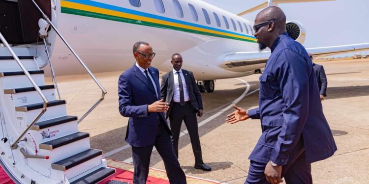 Guinée : Paul Kagamé est à Conakry