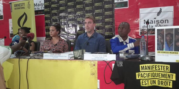 Guinée/Amnesty International : « au moins 47 personnes sont tuées lors de manifestations sous le CNRD à la date du 22 avril 2024 » (rapport )