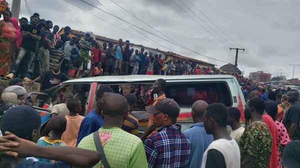 Conakry /Kissosso : un accident de la route fait plusieurs blessés