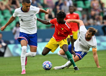 JO Paris 2024: le Syli football quitte la compétition sans aucune victoire 