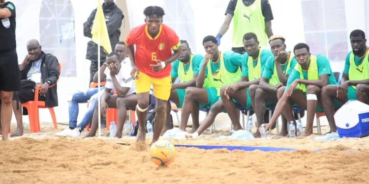 CAN Beach Soccer : la Guinée perd à domicile face au Sénégal