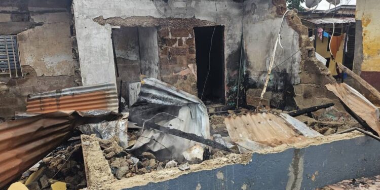 Dubreka : une dizaine de personnes périe dans un incendie à Ansoumanyah plateau