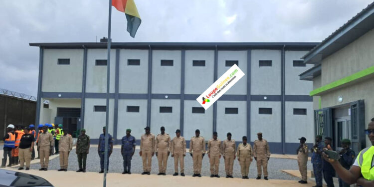 Coyah : remise technique de la nouvelle prison civile