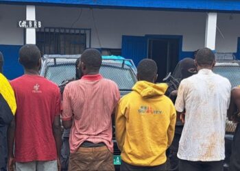 Conakry : les meurtriers d&rsquo;elhadji Hassimiou Diallo présentés à la presse