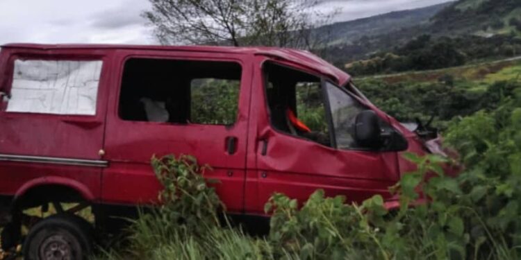 Kindia/ accident de la route : le chauffeur dort  au volant, dégâts deux morts …