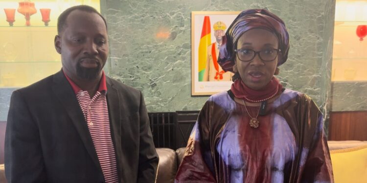 USA : Le president de la Communauté Guinéenne de Columbus reçu par l’ambassadrice de Guinée à Washington DC