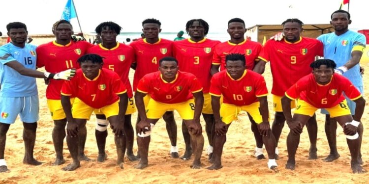 Le Syli national Beach Soccer perd face au Sénégal ( amical )
