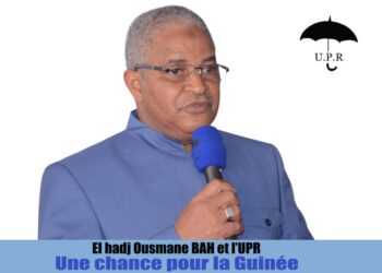 Tragédie du 1er décembre 2024 à N’Zérékoré: Bah Ousmane au nom de l’UPR presente ses condoléances aux guinéens 