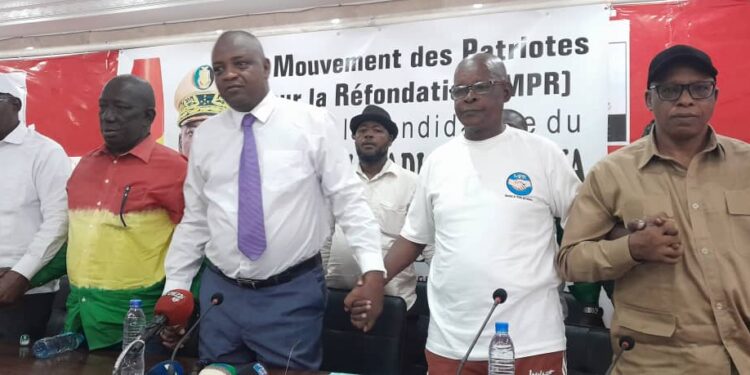 Présidentielle en Guinée : le MPR se range derrière une éventuelle   candidature du président  Doumbouya