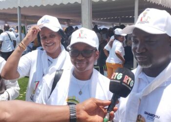 Mobilisation Historique à Boké : Les Acteurs Dynamiques de la Santé Réaffirment Leur Soutien au Président Mamadi Doumbouya