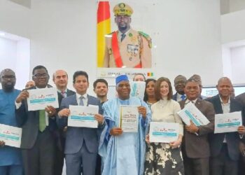 Remise du projet de Constitution : Dr Morissanda s’adresse aux diplomates en Guinée