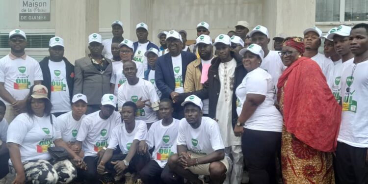 Guinée : une nouvelle plateforme appelle à voter “Oui” au référendum constitutionnel du 21 septembre