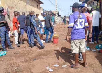 Conakry:  Une nouvelle opération anti-drogue cible un point de consommation de « Kush » à Mamato