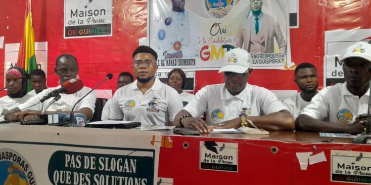 Guinée : le Mouvement de la Diaspora Guinéenne appelle le Général Mamadi Doumbouya à se porter candidat à la présidentielle de décembre