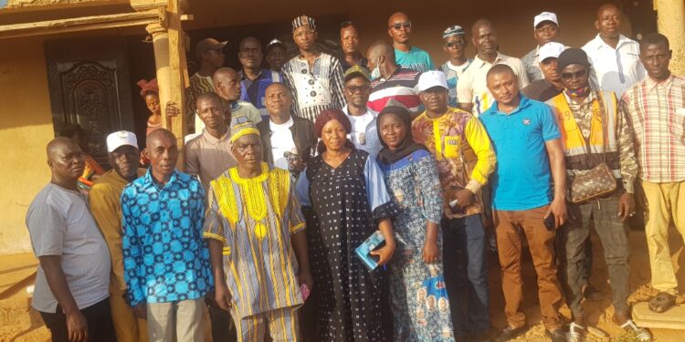 Guinée : la coalition pour la mouvance présidentielle valide la coordination préfectorale de Lola et la met à la disposition du directoire préfectoral de campagne GMD