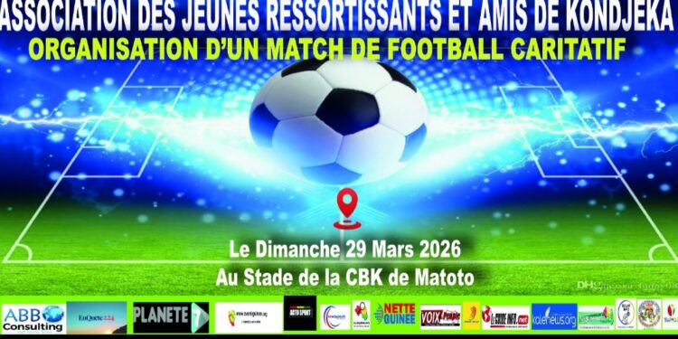 Guinée : un match de football caritatif pour soutenir l’éducation et les infrastructures à Kondjeya