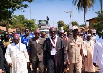 Guinée : un pèlerinage chrétien renforce le message de paix et de cohésion à Boffa