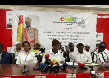 Guinée : les contractuels temporaires réclament la régularisation de leur statut après des années au service de l’État