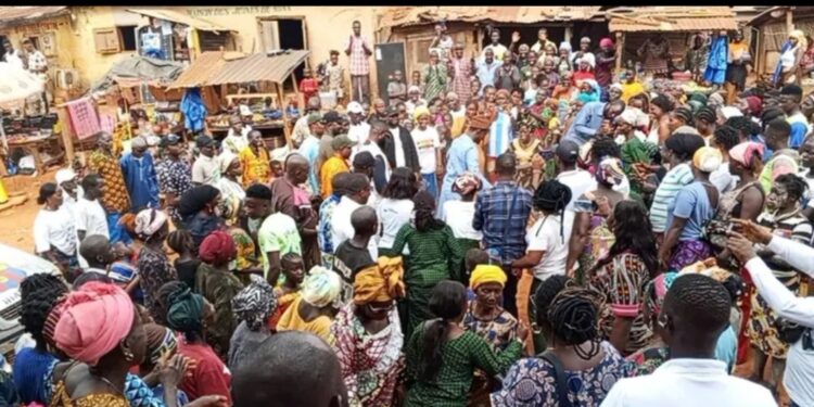 Guinée : la GMD galvanise les foules à Nönah avant le scrutin du 31 mai