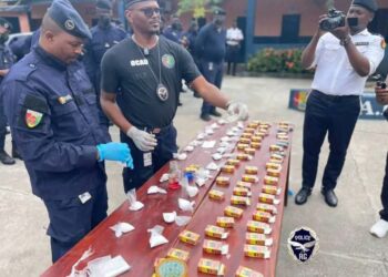 Cocaïne dissimulée dans du thé : deux suspects interpellés en Guinée