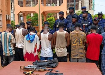 Guinée : neuf suspects présentés après une série d’attaques à main armée à Siguiri